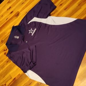 Dallas Cowboys Athletic Polo (Look Like A Real Football Coach!)